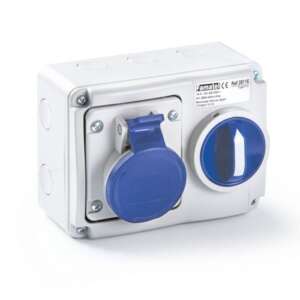 Famatel Interlocked Socket IP67 3X32A